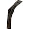 Ekena Millwork Morris Steel Bracket, Antiqued Pale Gold 3"W x 14"D x 14"H BKTM03X14X14MOAPG - alternate 1